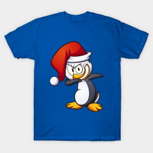 Dabbing bird Christmas gift T-Shirt